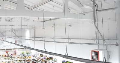 5 VAKARINĖS GALERIJOS SALĖS DUJINIS PRAMONINIS ŠILDYMAS