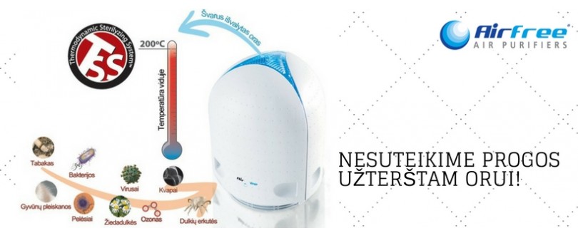 Airfree – nesuteikime progos užterštam orui
