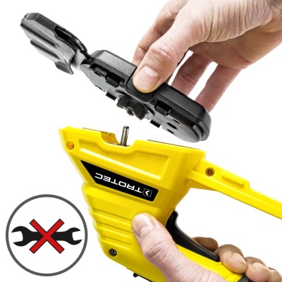 Akumuliatorinės žolės ir krūmų žirklės Trotec PGSS 10-20V