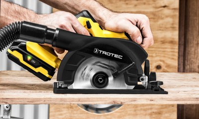 Akumuliatorinis rankinis diskinis pjūklas Trotec PCSS 10-20 V