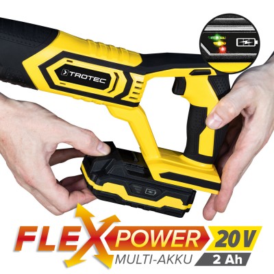 Akumuliatorinis tiesinis pjūklas Trotec PRCS 10‑20V