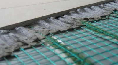 Anglies pluošto grindinio šildymo tinklelis Genius Carbon (modulinė sistema)