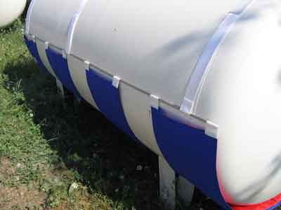 Aukštos apsaugos klasės šildantis anglies pluošto apklotas Rimatek TB-EX (didelėms cisternoms) [ATEX]