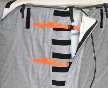 Aukštos apsaugos klasės šildantis anglies pluošto apklotas Rimatek TQ-EX (kubinei talpai) [ATEX] 