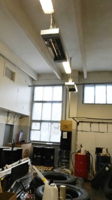 AUTOBUSŲ PARKO PATALPŲ ŠILDYMAS TENINIAIS ŠILDYTUVAIS