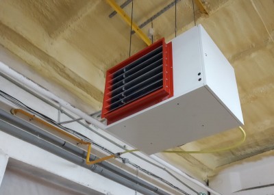 BALDŲ GAMYBOS CECHO DUJINIS PRAMONINIS ŠILDYMAS