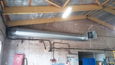 BALDŲ GAMYBOS CECHO VĖSINIMAS