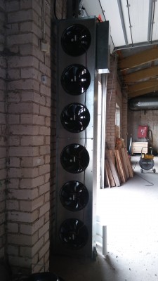 BALDŲ GAMYBOS CECHO VĖSINIMAS