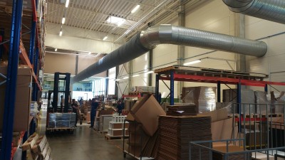 BALDŲ GAMYBOS PATALPŲ VĖSINIMAS