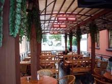  BARO SENOJI HANSA TERASOS ŠILDYMAS KLAIPĖDOJE (ŠILDYTUVAI VARMA TEC)