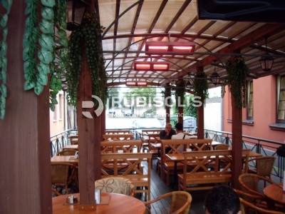  BARO SENOJI HANSA TERASOS ŠILDYMAS KLAIPĖDOJE (ŠILDYTUVAI VARMA TEC)