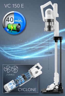 Belaidis dulkių siurblys - šluota Trotec VC 150 E / VC 155 E