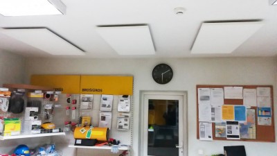 BIURO PATALPŲ ŠILDYMAS UTENOJE