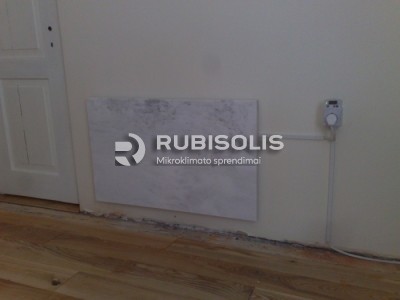  BUTO ŠILDYMAS JURBARKE (AKMENS RADIATORIAI MARBLE HEATING)