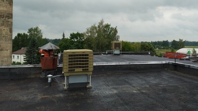 DEGTINĖS GAMYKLOS CECHO VĖSINIMAS