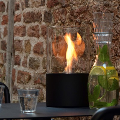 Dekoratyvinis pastatomas biožidinys Qlima FFB 017