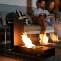 Dekoratyvinis pastatomas biožidinys Qlima FFB 8060