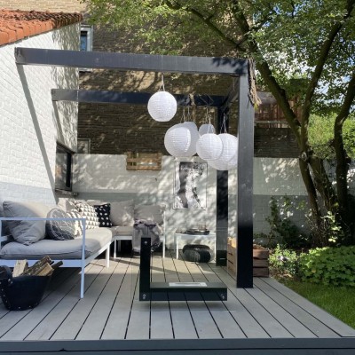 Dekoratyvinis pastatomas biožidinys Qlima FFB 8060