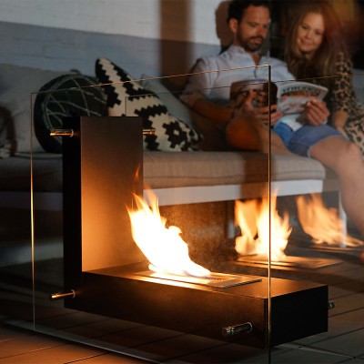 Dekoratyvinis pastatomas biožidinys Qlima FFB 8060