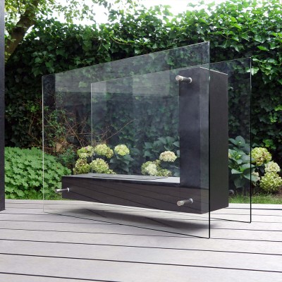 Dekoratyvinis pastatomas biožidinys Qlima FFB 8060