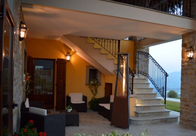 Dujiniai lauko šildytuvai Falo Evo