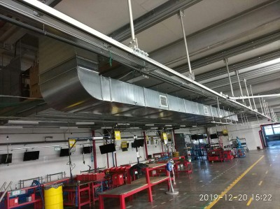 DVIRAČIŲ GAMYKLOS PATALPŲ VĖSINIMAS