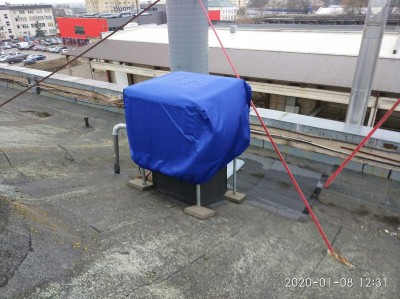 DVIRAČIŲ GAMYKLOS PATALPŲ VĖSINIMAS