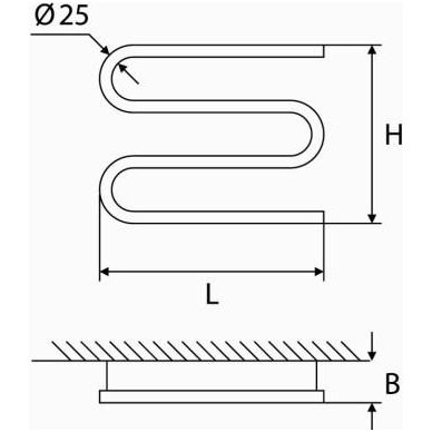Elektrinis rankšluosčių džiovintuvas