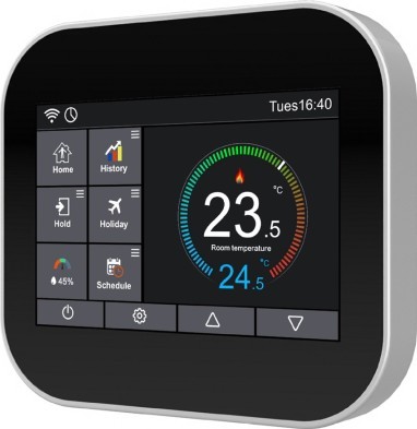 Elektroninis WI-FI termostatas (termoreguliatorius) Feelspot WTH07.36 Black