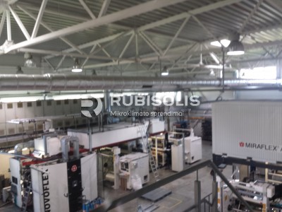 ETIKEČIŲ GAMYBOS CECHO VĖSINIMAS