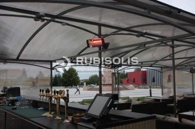 EUROPA ROYALE HOTEL PAVĖSINĖS ŠILDYMAS MARIJAMPOLĖJE (ŠILDYTUVAI HELIOSA HI DESIGN)