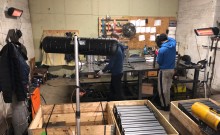 GAMYBOS CECHO DARBO ZONŲ ŠILDYMAS