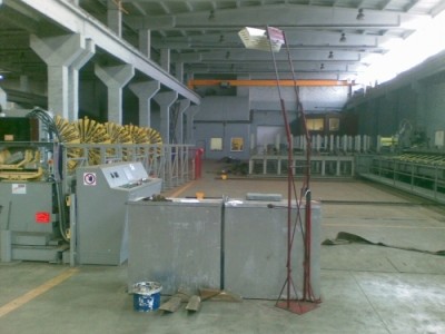 GAMYBOS CECHO DARBO ZONŲ ŠILDYMAS