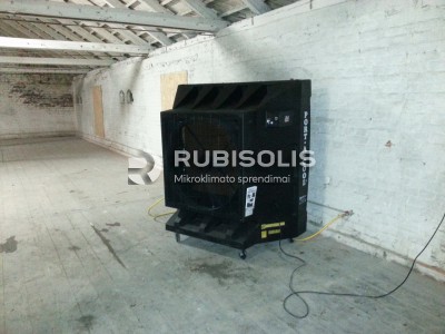 GRŪDŲ PERDIRBIMO CECHO VĖSINIMAS