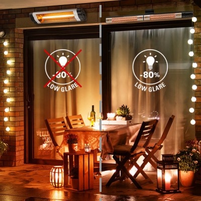 Halogeninis infraraudonųjų spindulių šildytuvas Trotec IR 2200