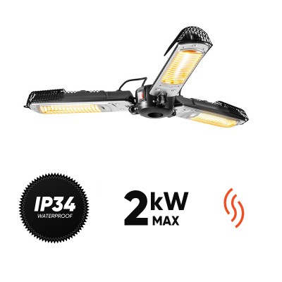 Halogeninis infraraudonųjų spindulių šildytuvas Umbrella IR 2005 SC