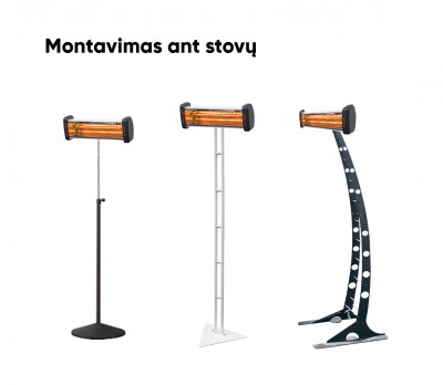 Halogeninis infraraudonųjų spindulių šildytuvas VARMA V301