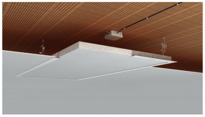  Į lubas įleidžiamos plokštės ECOSUN U (reikalingas įleidžiamas rėmas)