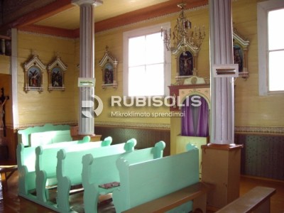 ILGUVOS ŠV. KRYŽIAUS ATRADIMO BAŽNYČIOS ŠILDYMAS (ŠILDYTUVAI VARMA TEC)