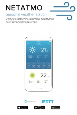 Išmanioji Smart Home stotelė Netatmo