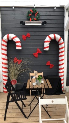 KAVINĖS „ATEIK ATEIK“ LAUKO TERASOS ŠILDYMAS