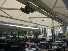 KAVINĖS „LA CREPE“  PRIE VALDOVŲ RŪMŲ ŠILDYMAS