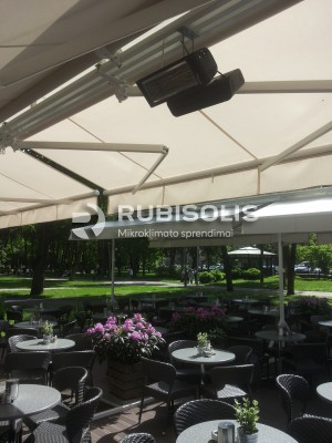 KAVINĖS „LA CREPE“  PRIE VALDOVŲ RŪMŲ ŠILDYMAS