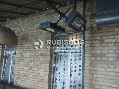 KAVINĖS "KAS KAS"  LAUKO TERASOS ŠILDYMAS