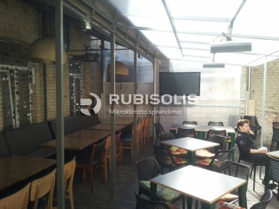 KAVINĖS "KAS KAS"  LAUKO TERASOS ŠILDYMAS