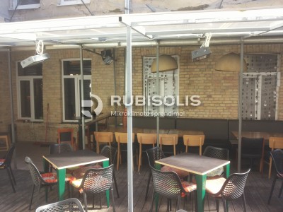 KAVINĖS "KAS KAS"  LAUKO TERASOS ŠILDYMAS