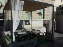 KAVINĖS „SOUL AND PEPPER“ LAUKO TERASOS ŠILDYMAS