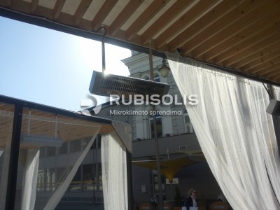 KAVINĖS „SOUL AND PEPPER“ LAUKO TERASOS ŠILDYMAS