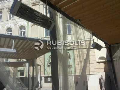 KAVINĖS „SOUL AND PEPPER“ LAUKO TERASOS ŠILDYMAS