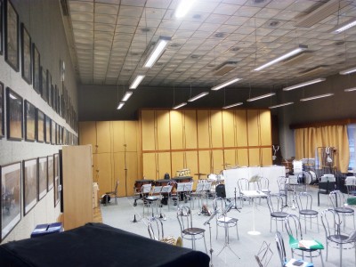 KONCERTŲ SALĖS PAPILDOMAS ŠILDYMAS